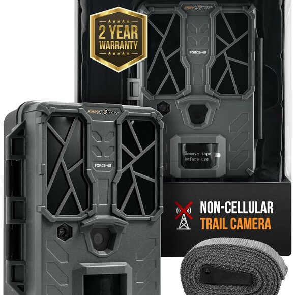 SPYPOINT Force 48 Trail Camera,cellular, 48MP Photo 720p Video w - Picture 1 of 7